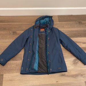 Merrell size medium women’s warm hooded coat